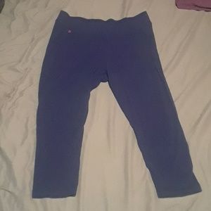 Organic cotton capri leggings